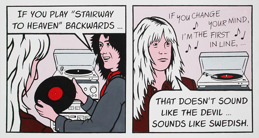 Stairway to Heaven, Painting