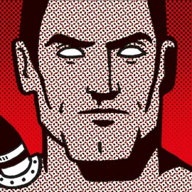 TRANSHUMANISM, 2-colour silkscreen print